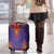 Haiti Choeblack Dashiki Style Luggage Cover Blue Color