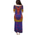 Haiti Choeblack Dashiki Style Puletasi Blue Color