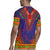 Haiti Choeblack Dashiki Style Rugby Jersey Blue Color