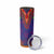 Haiti Choeblack Dashiki Style Skinny Tumbler Blue Color
