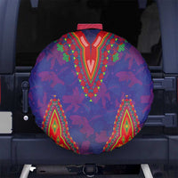 Haiti Choeblack Dashiki Style Spare Tire Cover Blue Color