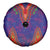 Haiti Choeblack Dashiki Style Spare Tire Cover Blue Color