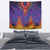 Haiti Choeblack Dashiki Style Tapestry Blue Color