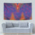 Haiti Choeblack Dashiki Style Tapestry Blue Color
