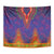 Haiti Choeblack Dashiki Style Tapestry Blue Color
