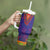 Haiti Choeblack Dashiki Style Tumbler With Handle Blue Color