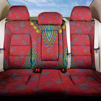 Haiti Choeblack Dashiki Style Back Car Seat Cover Red Color