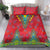 Haiti Choeblack Dashiki Style Bedding Set Red Color