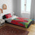 Haiti Choeblack Dashiki Style Bedding Set Red Color