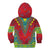 Haiti Choeblack Dashiki Style Kid Hoodie Red Color