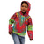 Haiti Choeblack Dashiki Style Kid Hoodie Red Color