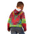 Haiti Choeblack Dashiki Style Kid Hoodie Red Color