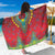 Haiti Choeblack Dashiki Style Sarong Red Color