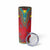 Haiti Choeblack Dashiki Style Skinny Tumbler Red Color