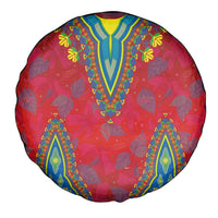 Haiti Choeblack Dashiki Style Spare Tire Cover Red Color