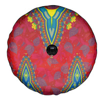 Haiti Choeblack Dashiki Style Spare Tire Cover Red Color