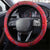 Haiti Choeblack Dashiki Style Steering Wheel Cover Red Color