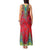 Haiti Choeblack Dashiki Style Tank Maxi Dress Red Color