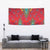 Haiti Choeblack Dashiki Style Tapestry Red Color