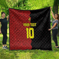 Custom Belgium Football 2024 Go Champion Quilt - Wonder Print Shop