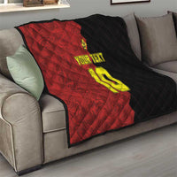 Custom Belgium Football 2024 Go Champion Quilt - Wonder Print Shop