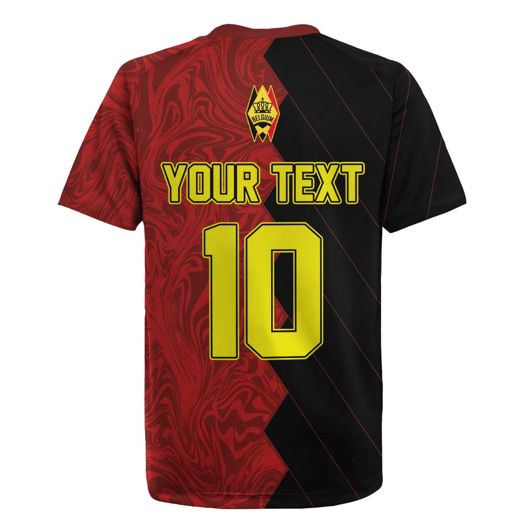 Custom Belgium Football 2024 Go Champion Rugby Jersey - Wonder Print Shop