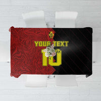 Custom Belgium Football 2024 Go Champion Tablecloth - Wonder Print Shop