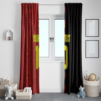 Custom Belgium Football 2024 Go Champion Window Curtain - Wonder Print Shop