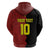 Custom Belgium Football 2024 Go Champion Zip Hoodie - Wonder Print Shop
