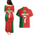 Custom Portugal Football 2024 Go Champion Couples Matching Puletasi and Hawaiian Shirt - Wonder Print Shop