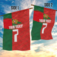 Custom Portugal Football 2024 Go Champion Garden Flag - Wonder Print Shop