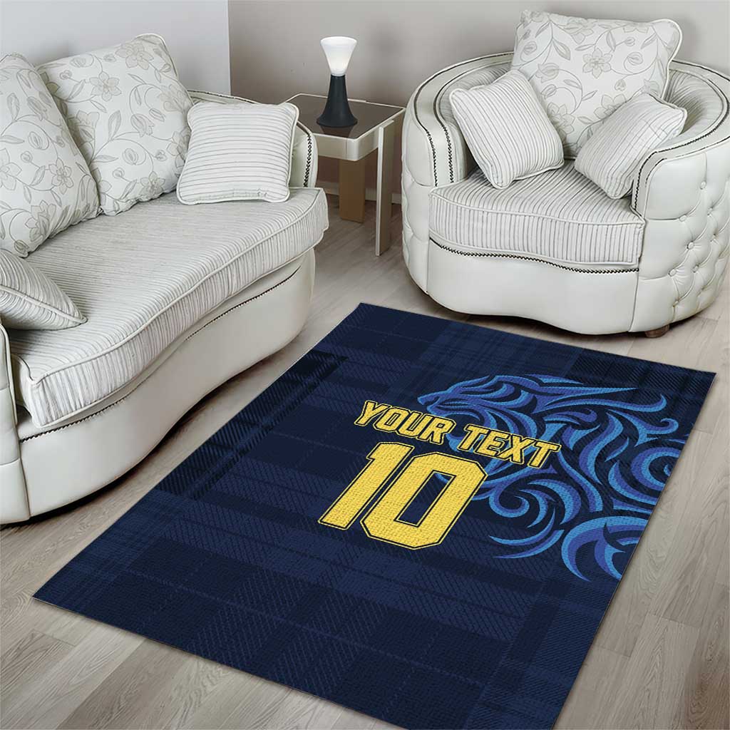 Custom Scotland Football 2024 Go Champion Area Rug - Wonder Print Shop
