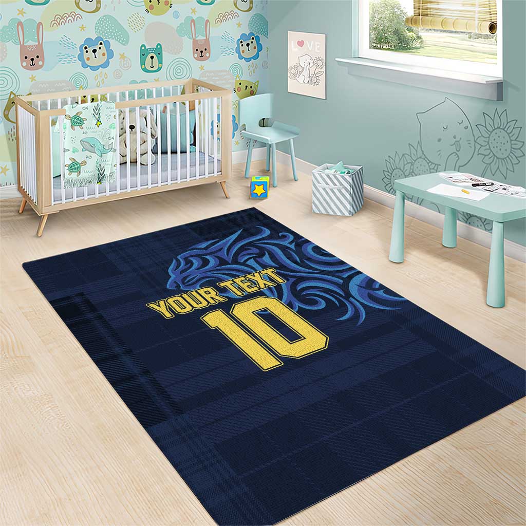 Custom Scotland Football 2024 Go Champion Area Rug - Wonder Print Shop