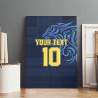 Custom Scotland Football 2024 Go Champion Canvas Wall Art - Wonder Print Shop