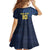 Custom Scotland Football 2024 Go Champion Family Matching Off The Shoulder Long Sleeve Dress and Hawaiian Shirt - Wonder Print Shop