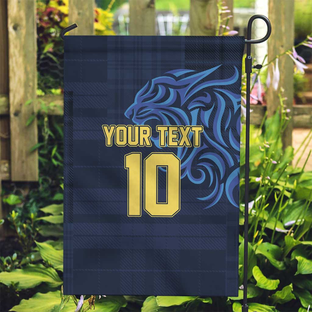 Custom Scotland Football 2024 Go Champion Garden Flag - Wonder Print Shop