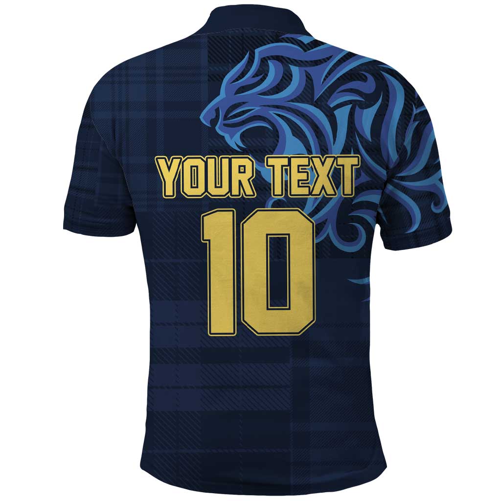 Custom Scotland Football 2024 Go Champion Polo Shirt - Wonder Print Shop