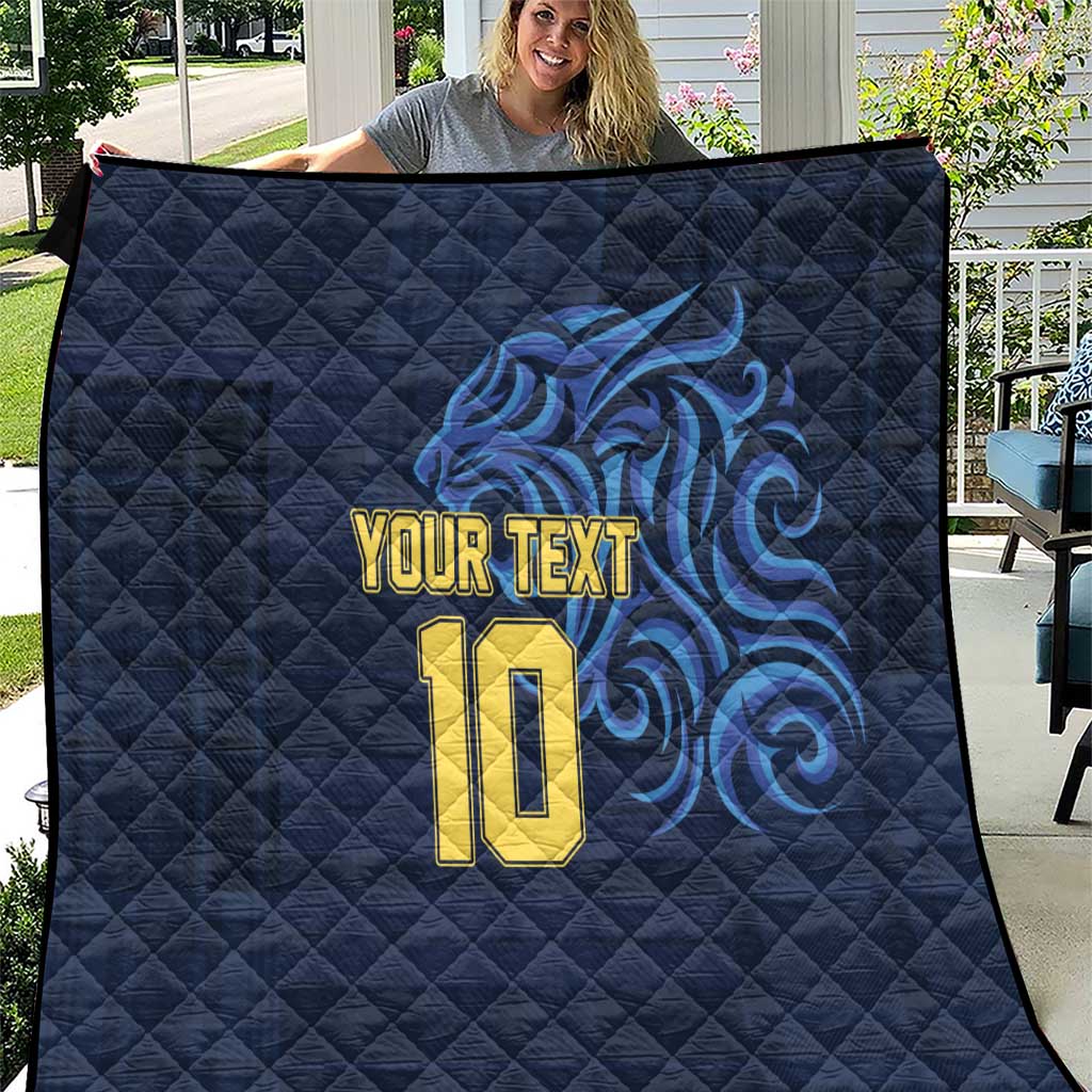 Custom Scotland Football 2024 Go Champion Quilt - Wonder Print Shop