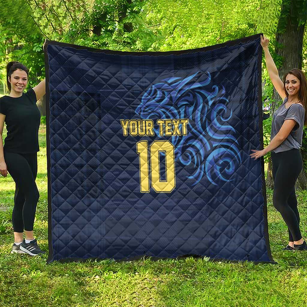 Custom Scotland Football 2024 Go Champion Quilt - Wonder Print Shop