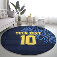 Custom Scotland Football 2024 Go Champion Round Carpet