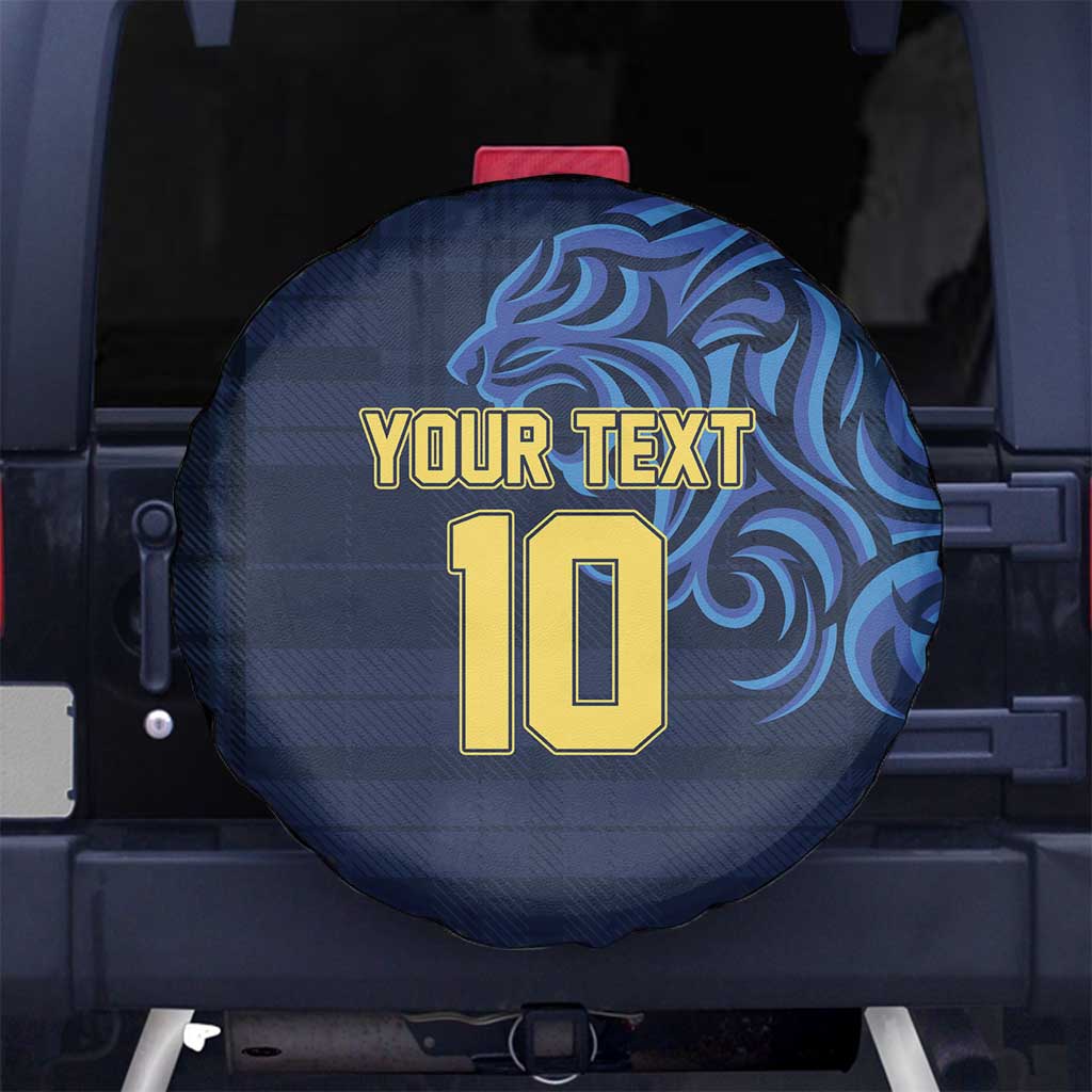 Custom Scotland Football 2024 Go Champion Spare Tire Cover - Wonder Print Shop