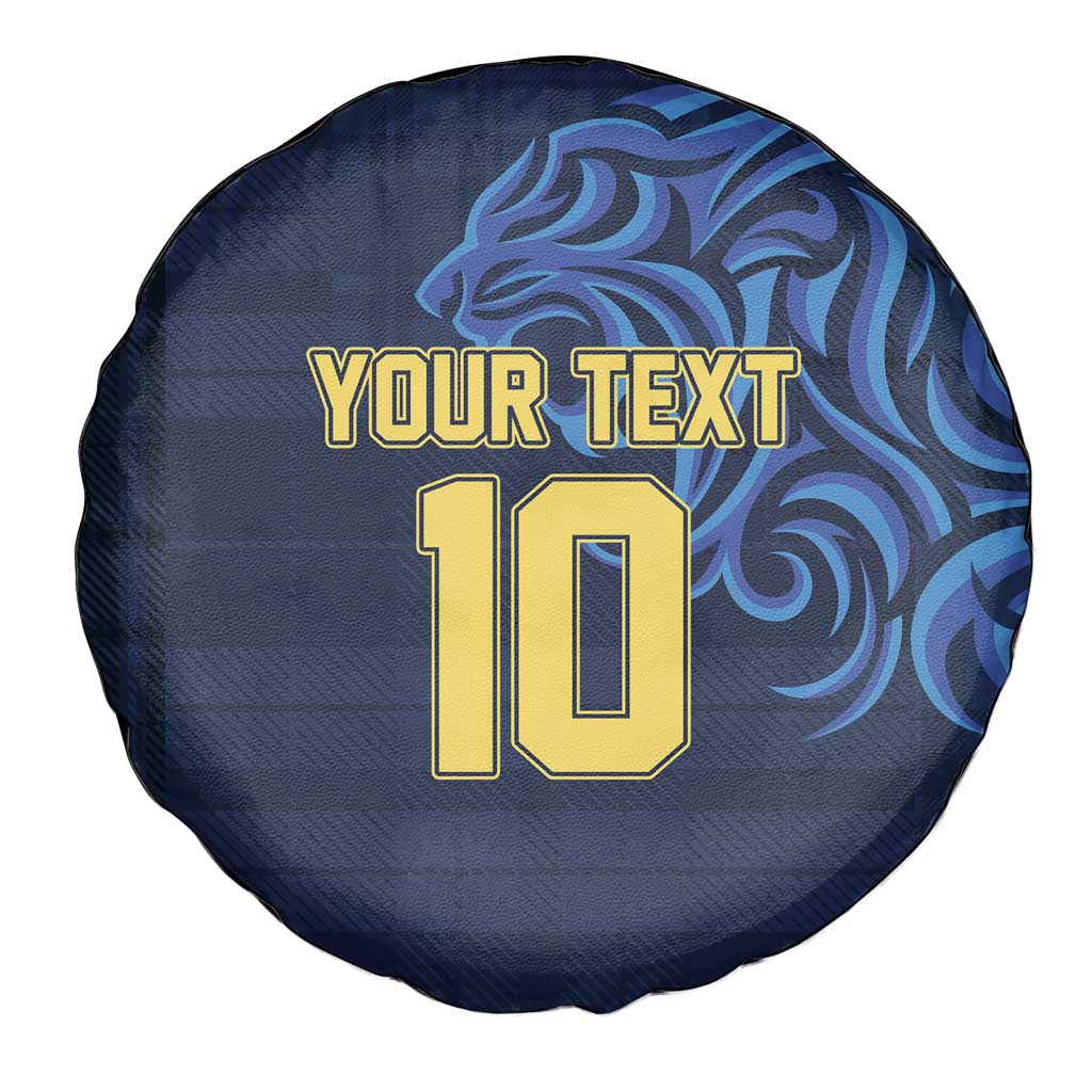 Custom Scotland Football 2024 Go Champion Spare Tire Cover - Wonder Print Shop