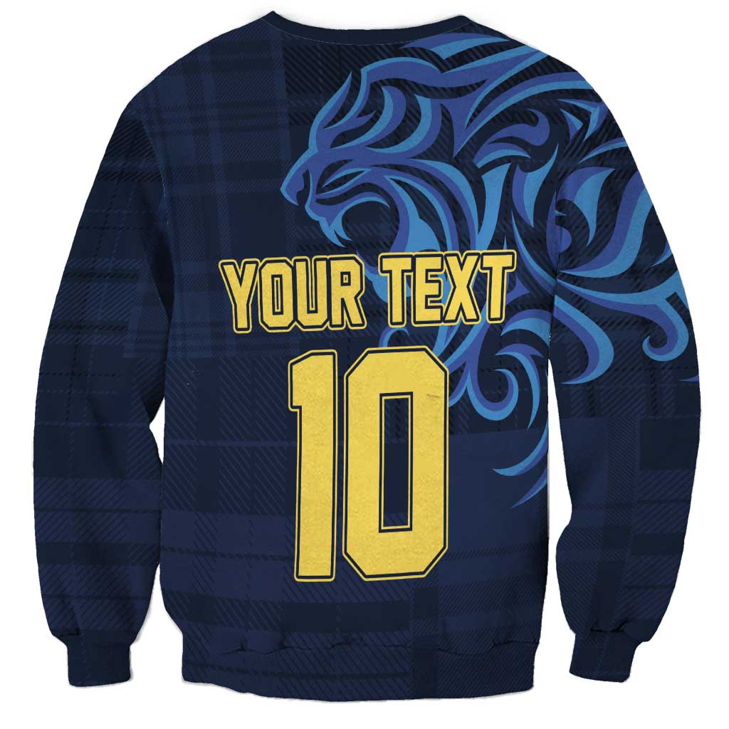 Custom Scotland Football 2024 Go Champion Sweatshirt - Wonder Print Shop