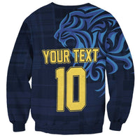 Custom Scotland Football 2024 Go Champion Sweatshirt - Wonder Print Shop