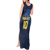 Custom Scotland Football 2024 Go Champion Tank Maxi Dress - Wonder Print Shop