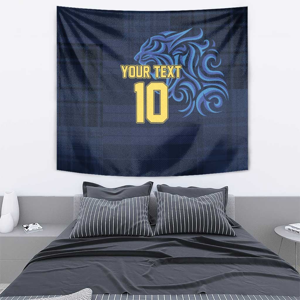 Custom Scotland Football 2024 Go Champion Tapestry - Wonder Print Shop