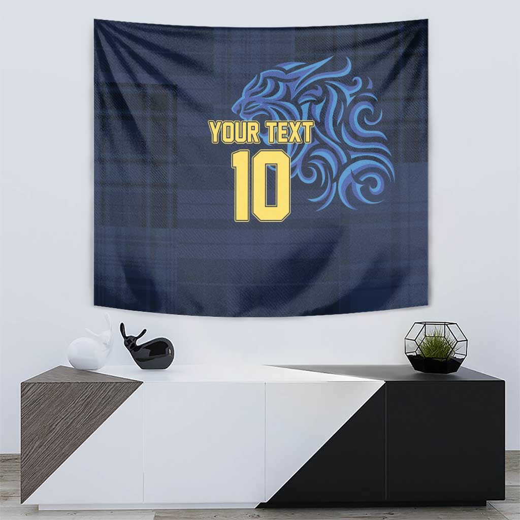 Custom Scotland Football 2024 Go Champion Tapestry - Wonder Print Shop