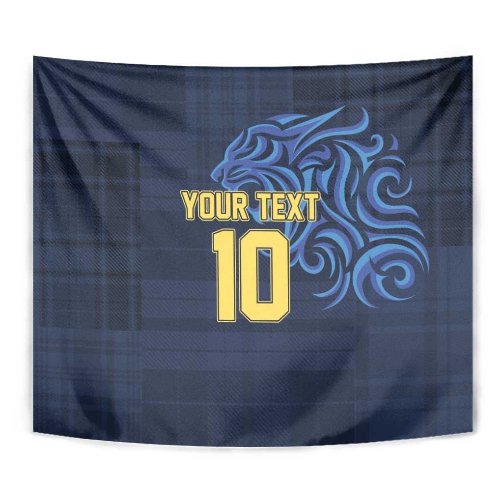 Custom Scotland Football 2024 Go Champion Tapestry - Wonder Print Shop