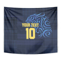 Custom Scotland Football 2024 Go Champion Tapestry - Wonder Print Shop