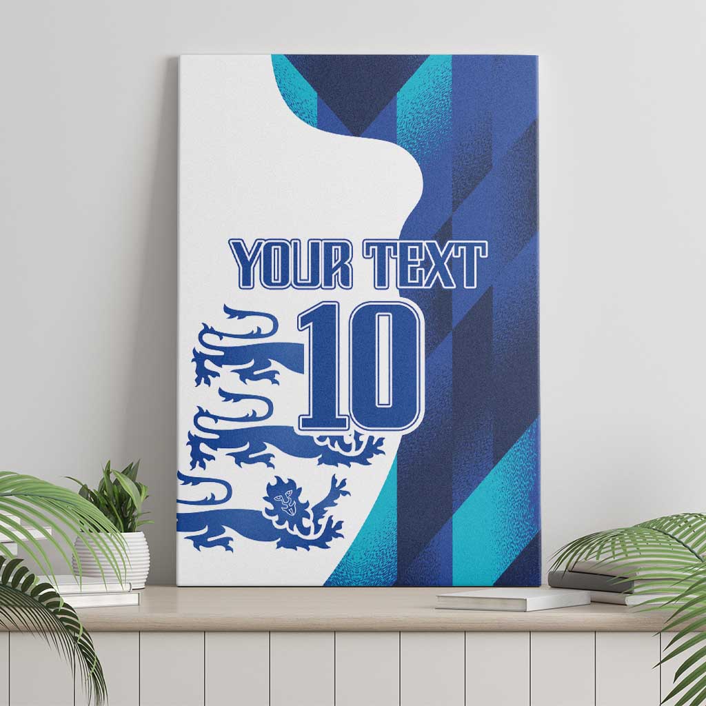 Custom England Football 2024 Go Champion Canvas Wall Art - Wonder Print Shop